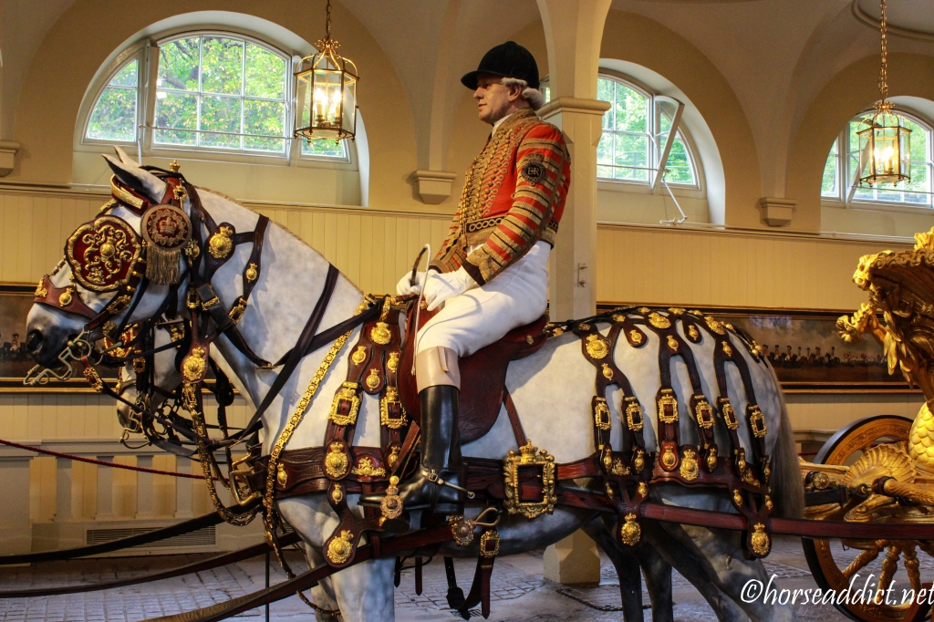 The Royal Mews:The Windsor Greys, The Horses, The Carriages.